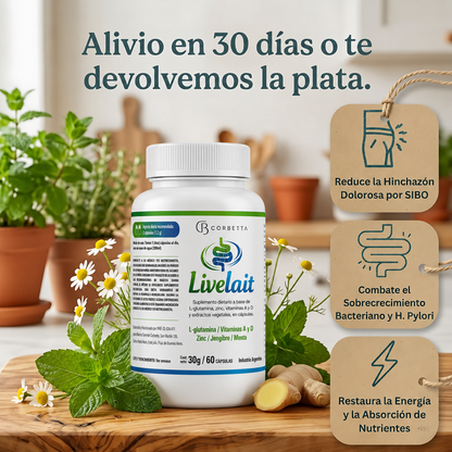Livelait: El protocolo para el enemigo oculto de tu intestino